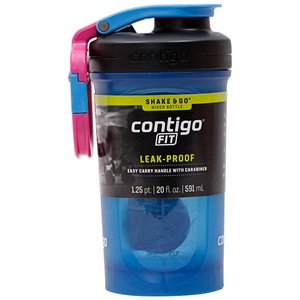 BOTELLA CONTIGO SHAKE & GO FIT 2.0 591ML BLUE