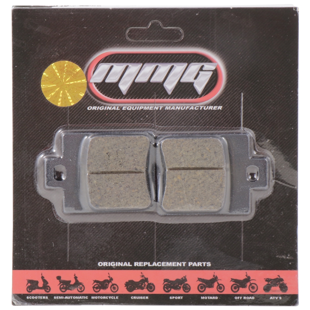 JGO PASTILLAS FRENO TRASERO MMG VOLK250 MMG VOLKANO