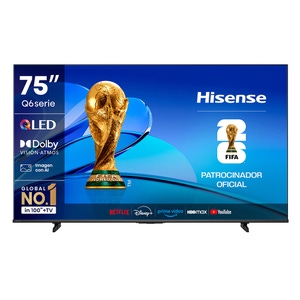 TELEVISOR HISENSE VIDAA, 4K QLED, BT, VOICE CONT