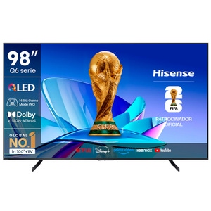 TV HISENSE GOOGLE, QLED 144HZ, BT, VOICE CONTROL