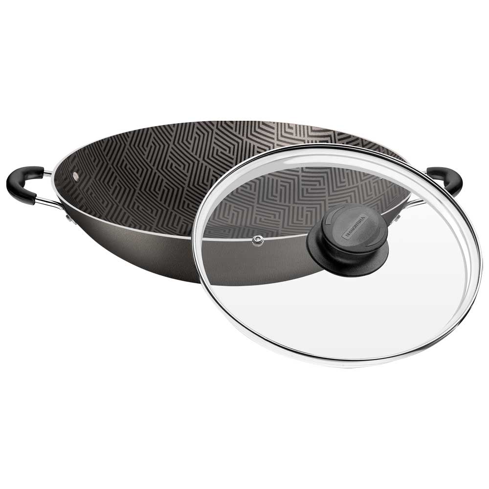 WOK C/T 6,6L 36CM NEG.PARIS TRAMONTINA