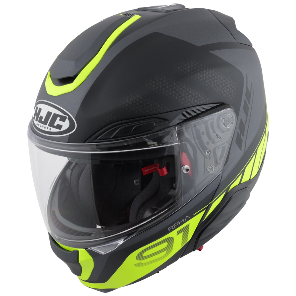 CASCO HJC RPHA 91 RAFINO AMARILLO S