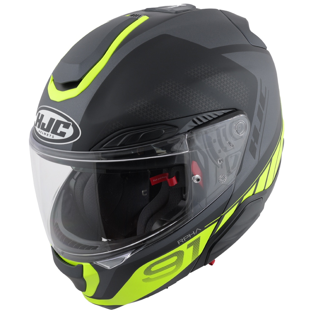 Junel Rafino CASCO HJC RPHA 91 RAFINO AMARILLO S