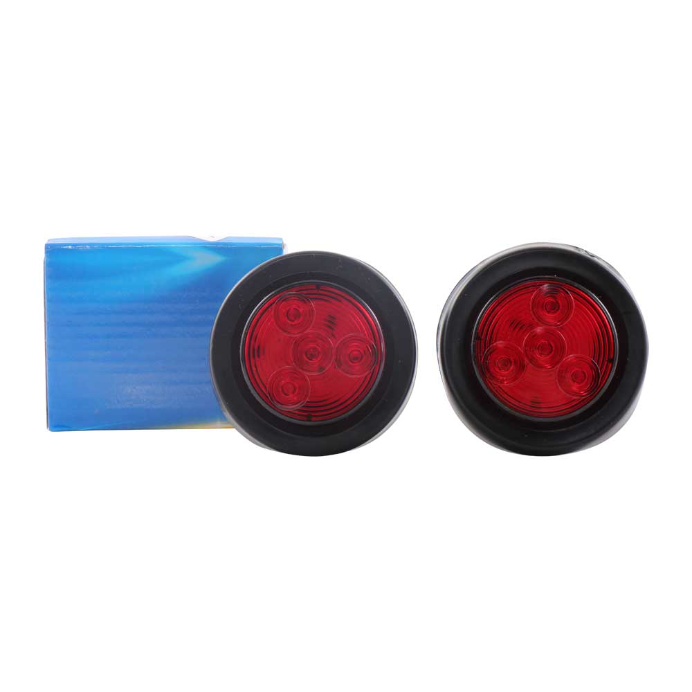 FARO PPOSICION REDONDO 12/24V ROJO PA