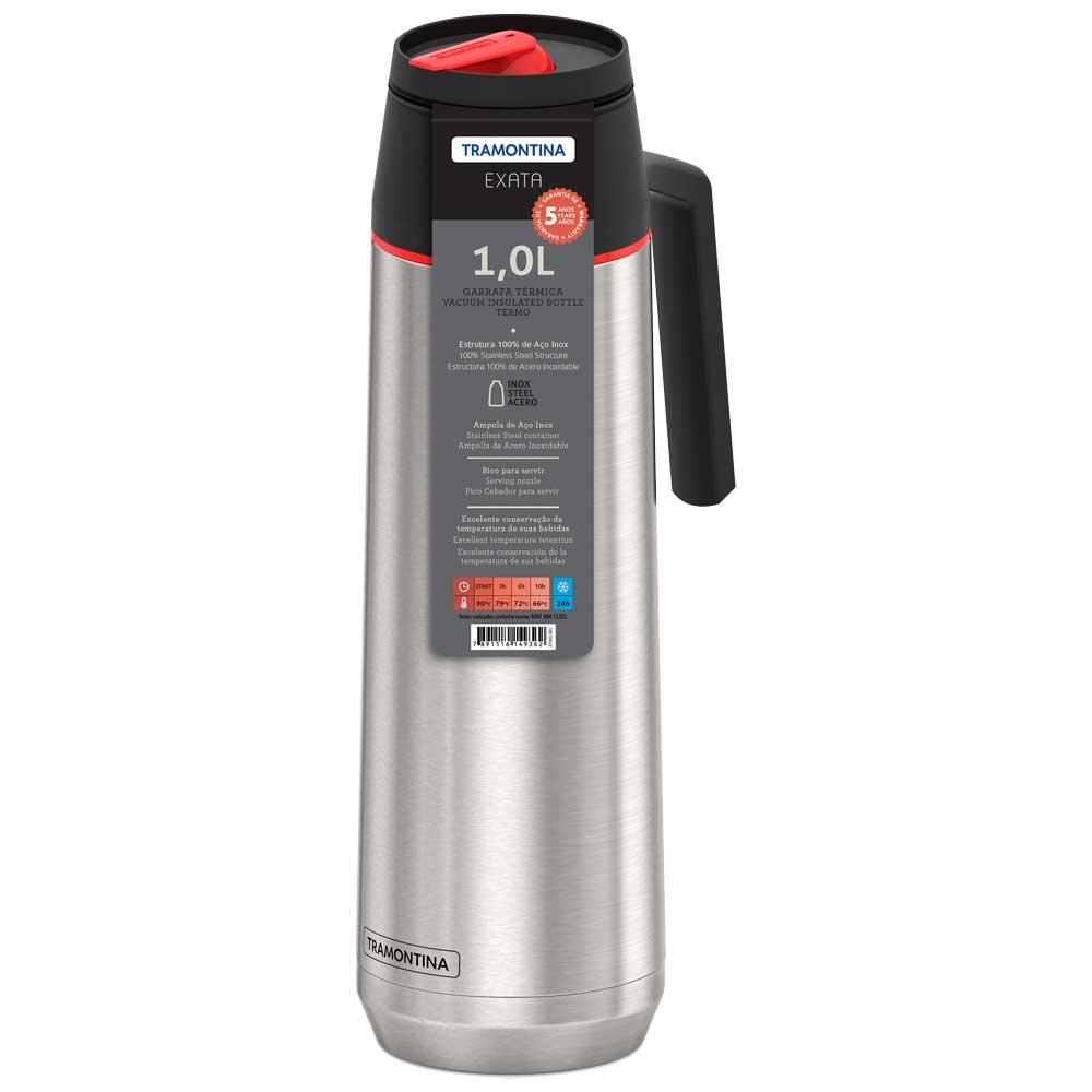 TERMO INOX 1LTS BALA TRAMONTINA