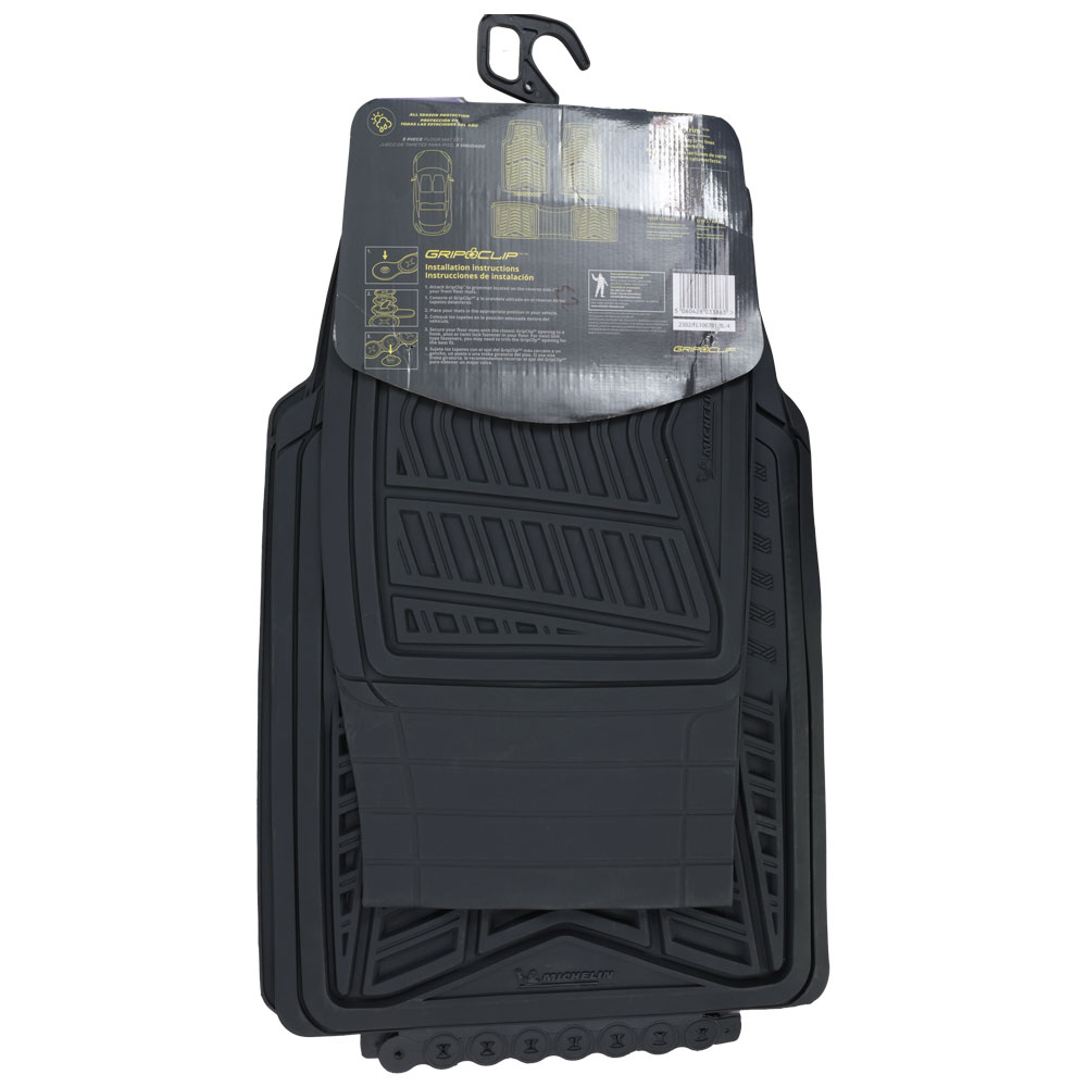 MICHELIN ALFOMBRA PVC + GOMA 3 PIEZAS NEGRO