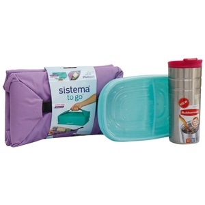 COMBO RUBBERMAID VUELTA A CLASES ROSA