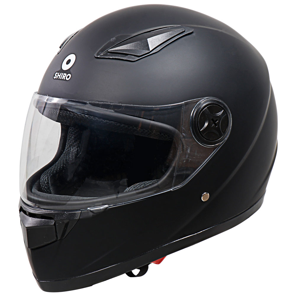 Casco shiro negro 2025 mate
