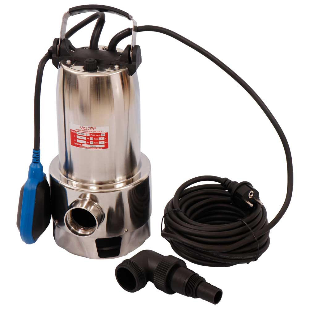 VALCO ACHIQUE INOX AGUA SUCIAS 1 HP 220
