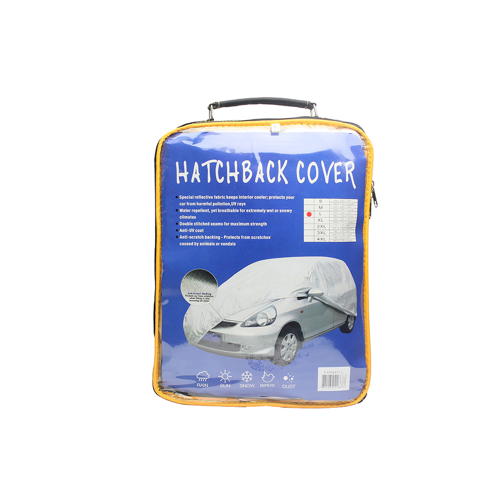 CUBRE AUTO HATCHBACK L: 381X165X119 CM