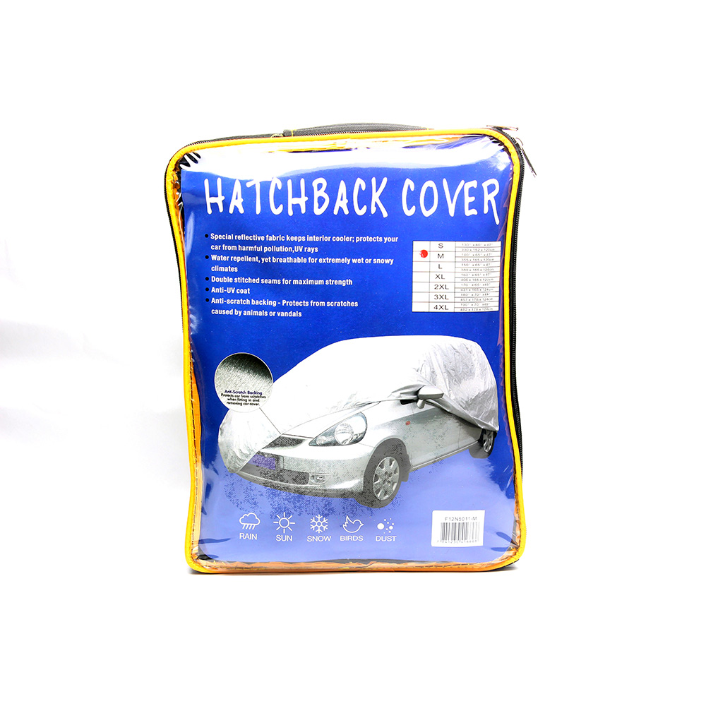 CUBRE AUTO HATCHBACK M: 356X165X119 CM